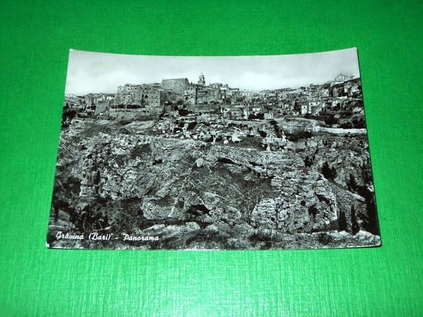 Cartolina Gravina ( Bari ) - Panorama 1957