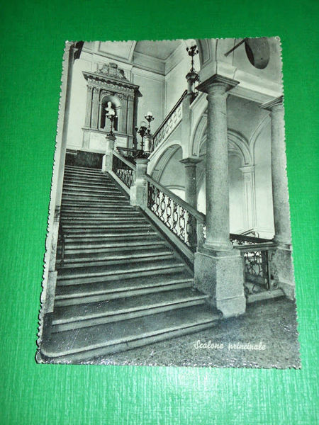 Cartolina Moncalieri - Real Collegio Carlo Alberto - Scalone principale …