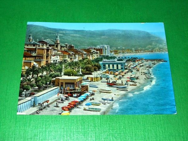 Cartolina Pietraligure - Stabilimento Bagni 1969