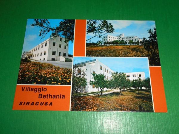 Cartolina Siracusa - Villaggio Bethania 1970 ca