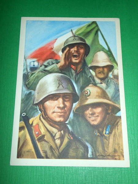 Cartolina Militaria - Associazione Nazionale del Fante - Milano 1945 …
