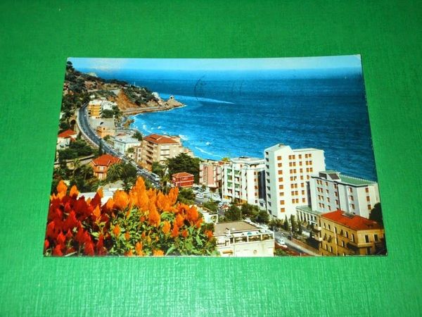 Cartolina Alassio - Panorama 1969