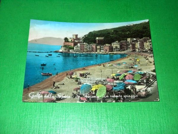 Cartolina Golfo della Spezia - San Terenzo - La ridente …