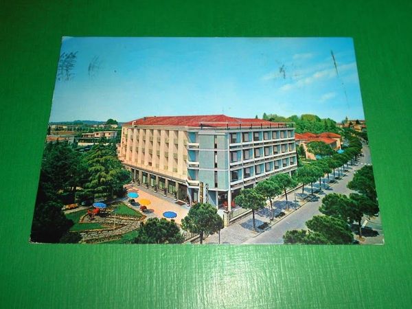 Cartolina Abano Terme - Terme Hotel Patria 1982
