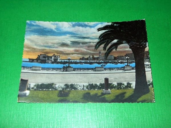 Cartolina Bari - Lungomare Nazario Sauro 1956 #1