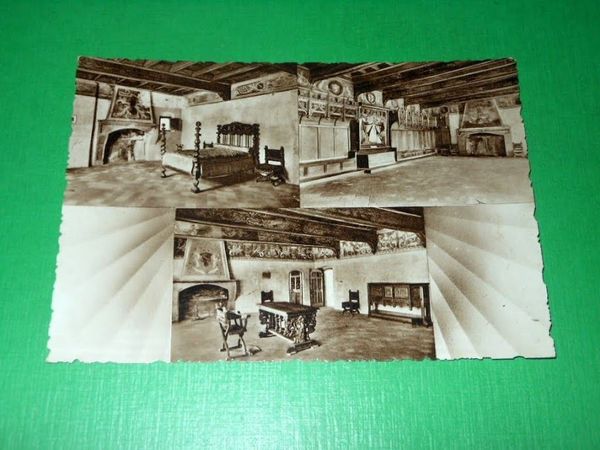 Cartolina Saluzzo - Casa Cavassa - Vedute diverse 1950 ca