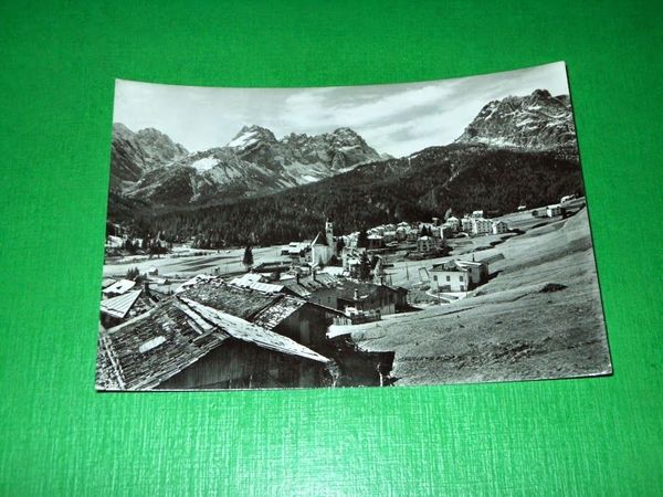 Cartolina Sappada ( Cadore ) - Borgata Granvilla col gruppo …