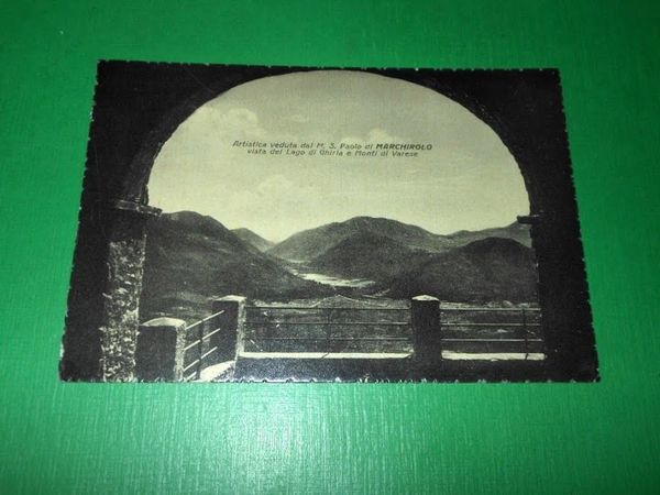 Cartolina Veduta dal M. S. Paolo di Marchirolo vista dal …