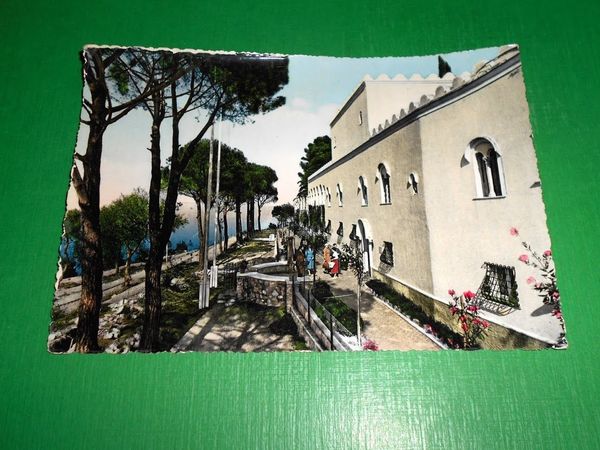 Cartolina Capri - Facciata della Villa S. MIchele 1960 ca