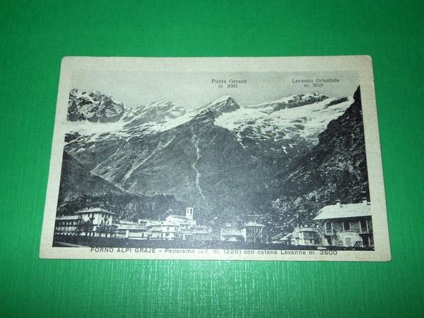 Cartolina Forno Alpi Graie - Panorama e Catena della Levanna …