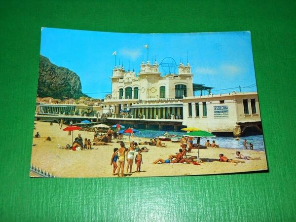 Cartolina Mondello ( Palermo ) - Particolare 1964
