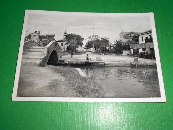 Cartolina Venezia - Torcello - La Piazza 1956