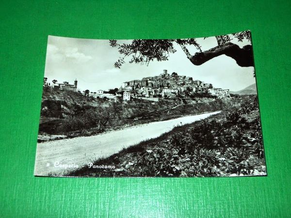 Cartolina Casperia - Panorama 1956
