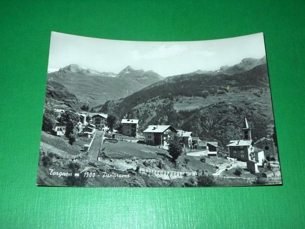Cartolina Torgnon - Panorama 1960 ca