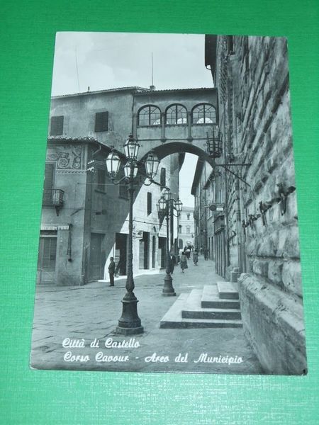 Cartolina Città di Castello - Corso Cavour - Arco del …