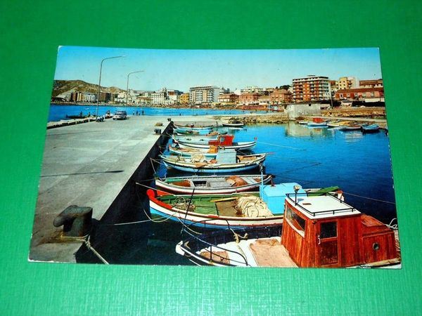 Cartolina Ctotone - Porticciolo rifugio 1977