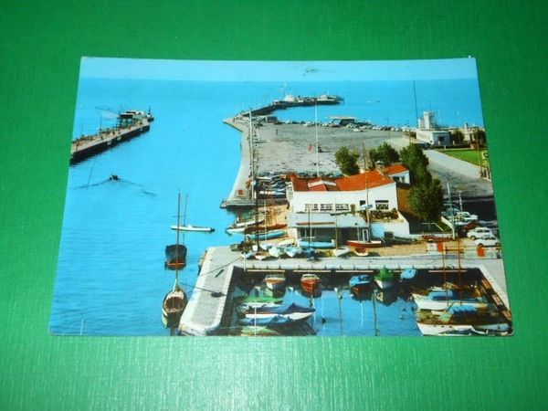 Cartolina Rimini - Il molo 1965