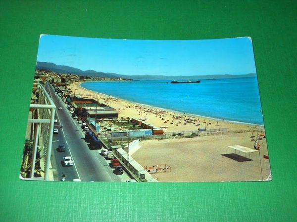 Cartolina Zinola - La spiaggia 1978