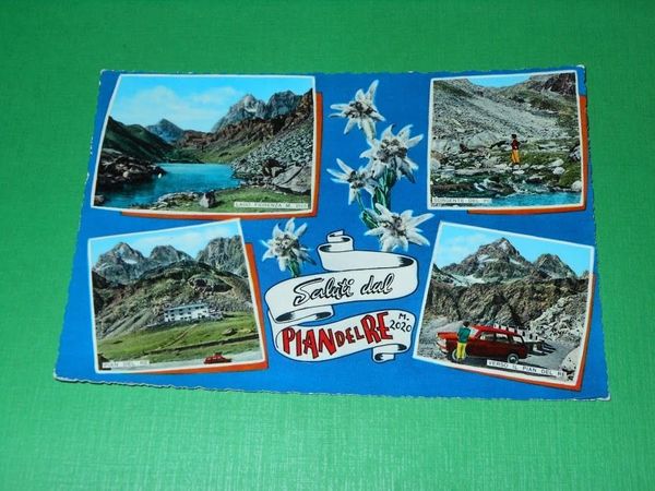 Cartolina Saluti dal Pian del Re ( Crissolo Cuneo ) …