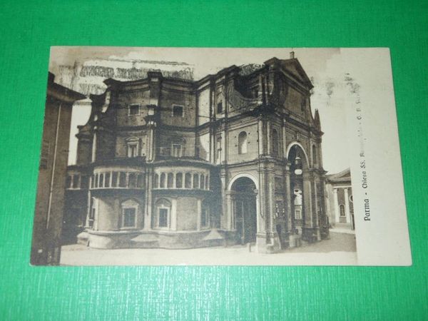 Cartolina Parma - Chiesa S.S. Annunziata 1932