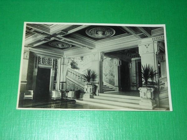 Cartolina R. R. Terme Berzieri - Sala d' aspetto allo …