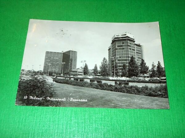 Cartolina Milano - Metanopoli - Panorama - 1963