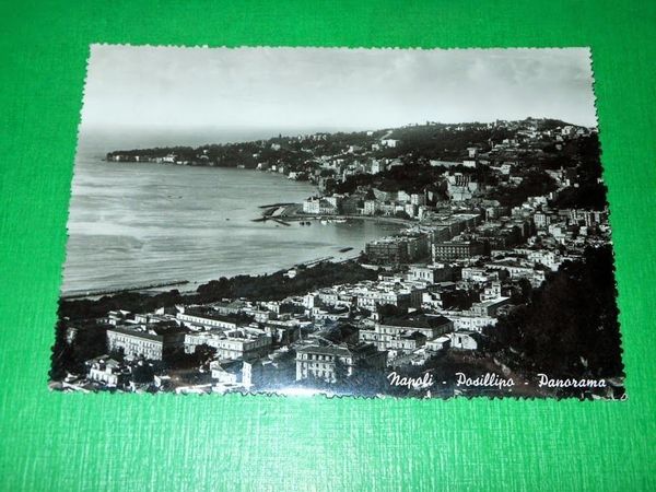 Cartolina Napoli - Posillipo - Panorama 1954