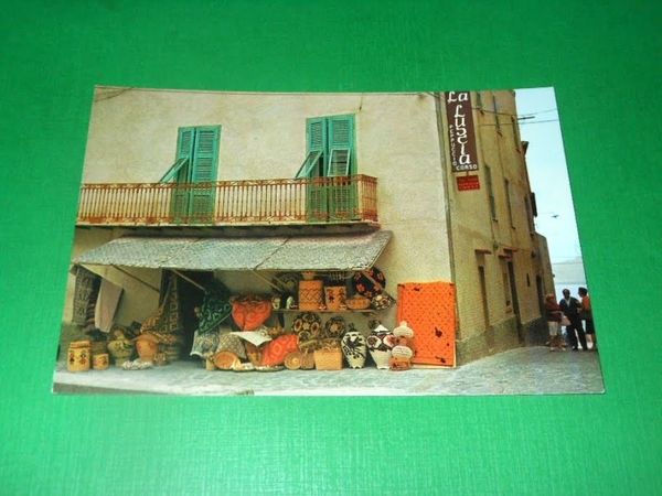 Cartolina Castelsardo - La Luscia ( Artigianato di Peppuccio Corso …
