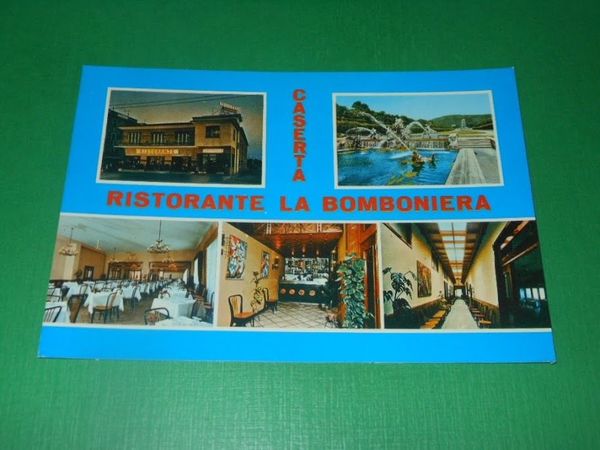 Cartolina Caserta - Ristorante La Bomboniera 1965 ca