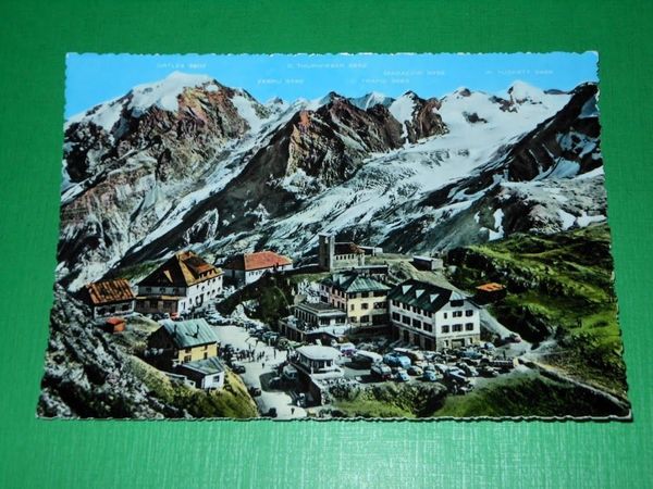 Cartolina Passo dello Stelvio verso l' Ortles - Veduta 1955 …