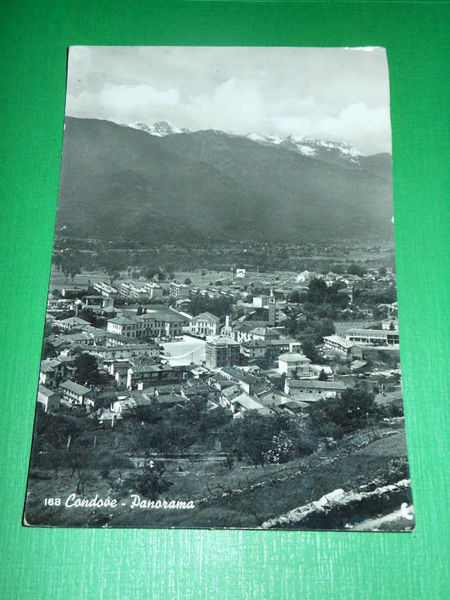 Cartolina Condove - Panorama 1956