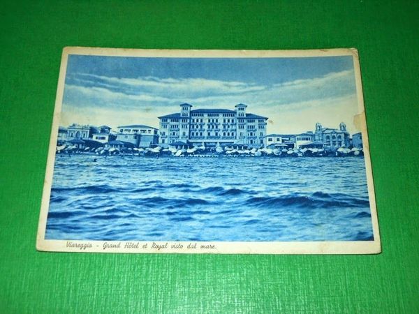 Cartolina Viareggio - Grand Hotel et Royal visto dal mare …