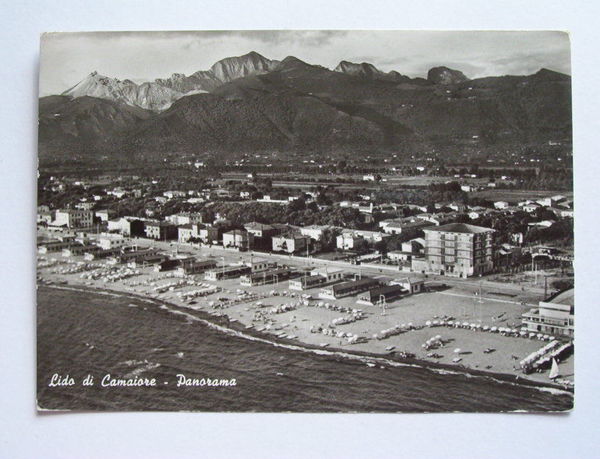 Cartolina Lido di Camaiore - Panorama 1960