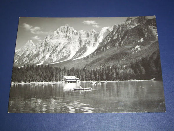 Cartolina Lago di S. Vito di Cadore verso Cima Marcora …