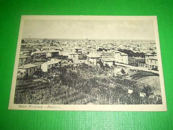 Cartolina Casale Monferrato - Panorama 1940 ca. (b1513)