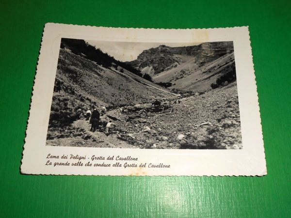 Cartolina Lama dei Peligni - Grotta del Cavallone - La …