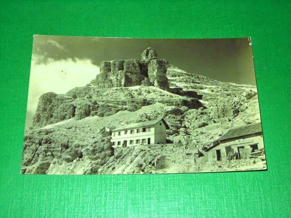 Cartolina Forcella Fontana Negra - Rifugio Cantore 1956