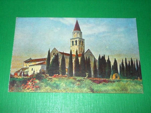 Cartolina Aquileia - La Basilica millenaria 1925 ca