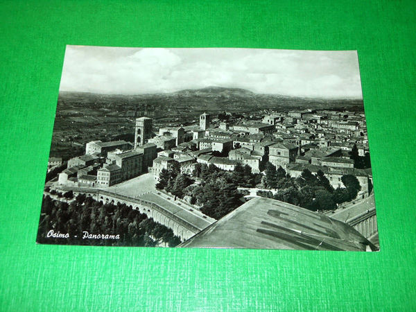 Cartolina Osimo - Panorama 1955