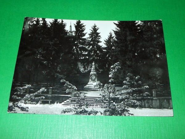 Cartolina Frugarolo - Monumento ai Caduti 1957
