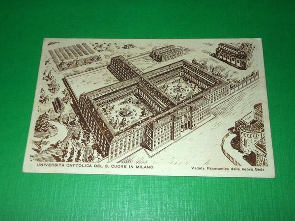 Cartolina Milano - Università Cattolica del Sacro Cuore - Panorama …