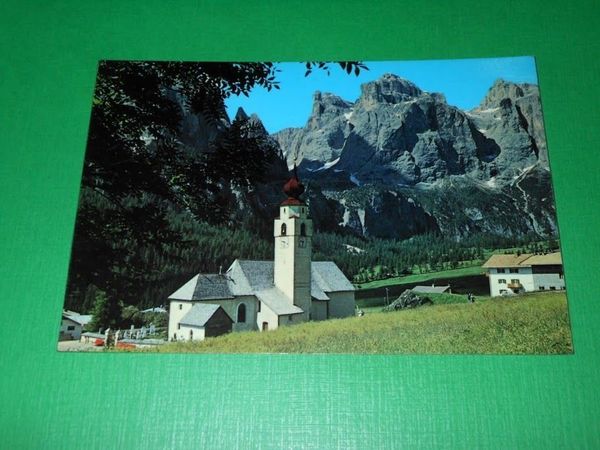 Cartolina Val Badia - Colfosco - Gruppo Sella 1970 ca