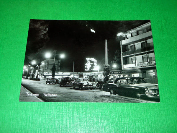 Cartolina Tirrenia ( Pisa ) - Notturno 1964
