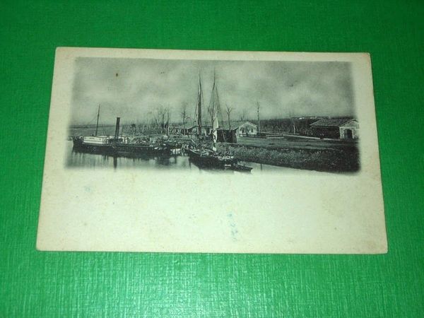 Cartolina Torino (provincia) - Particolare di lago 1900 ca