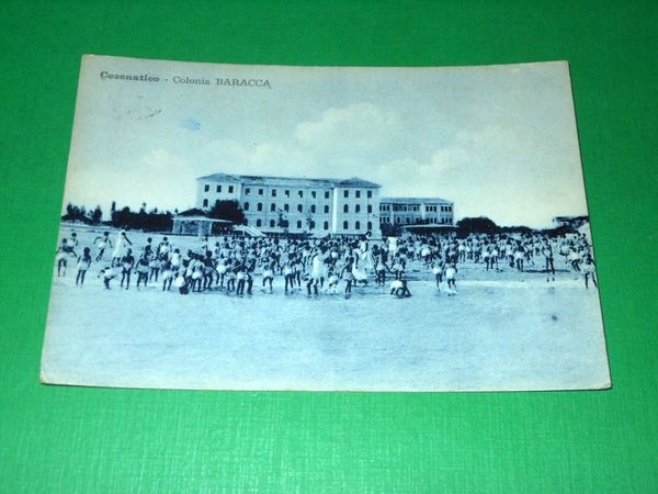 Cartolina Cesenatico - Colonia BARACCA 1958