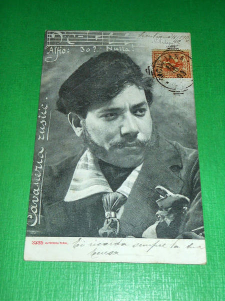 Cartolina Opera P. Mascagni - Cavalleria rusticana 1903 #3335