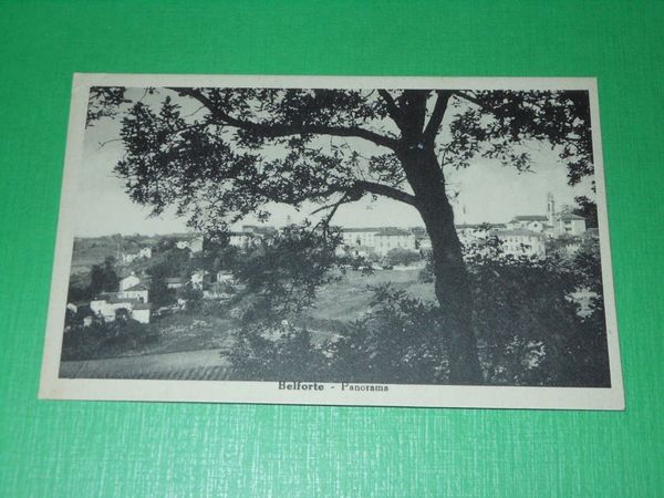 Cartolina Belforte ( Alessandria) - Panorama 1940 ca # 1
