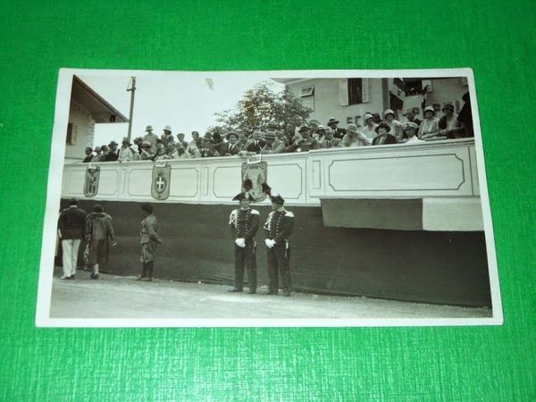 Cartolina Cortina d' Ampezzo - Membri giuria e stampa di …