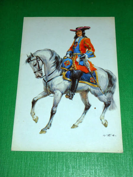 Cartolina Militaria Uniformi - Kingdom of Spain - Mosquetero de …