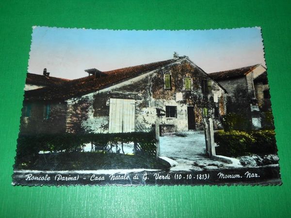 Cartolina Roncole ( Parma ) - Casa Natale di G. …